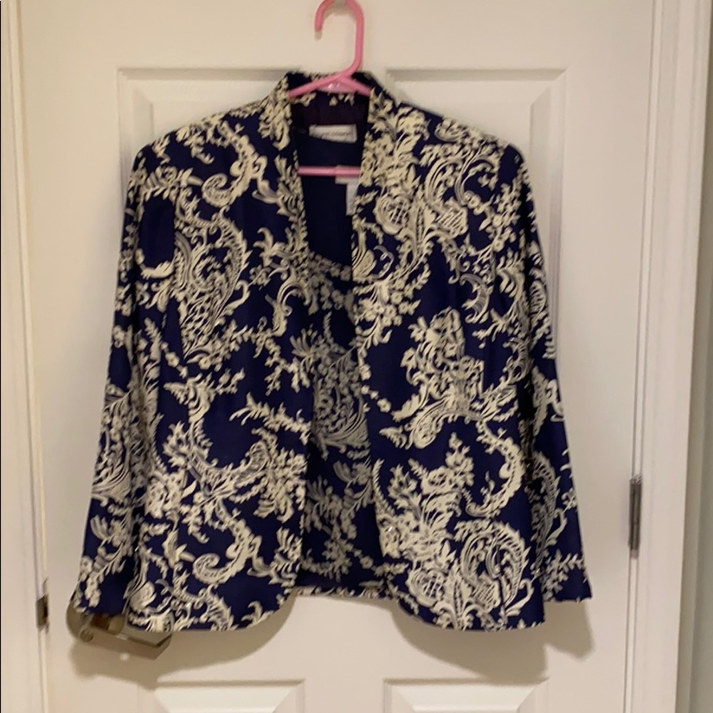 Blazer with tank set